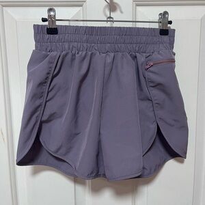 Purple Athletic Shorts